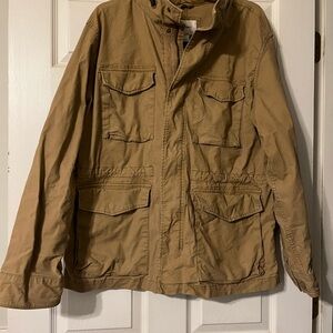 Old Navy Men's Brown Military Jacket